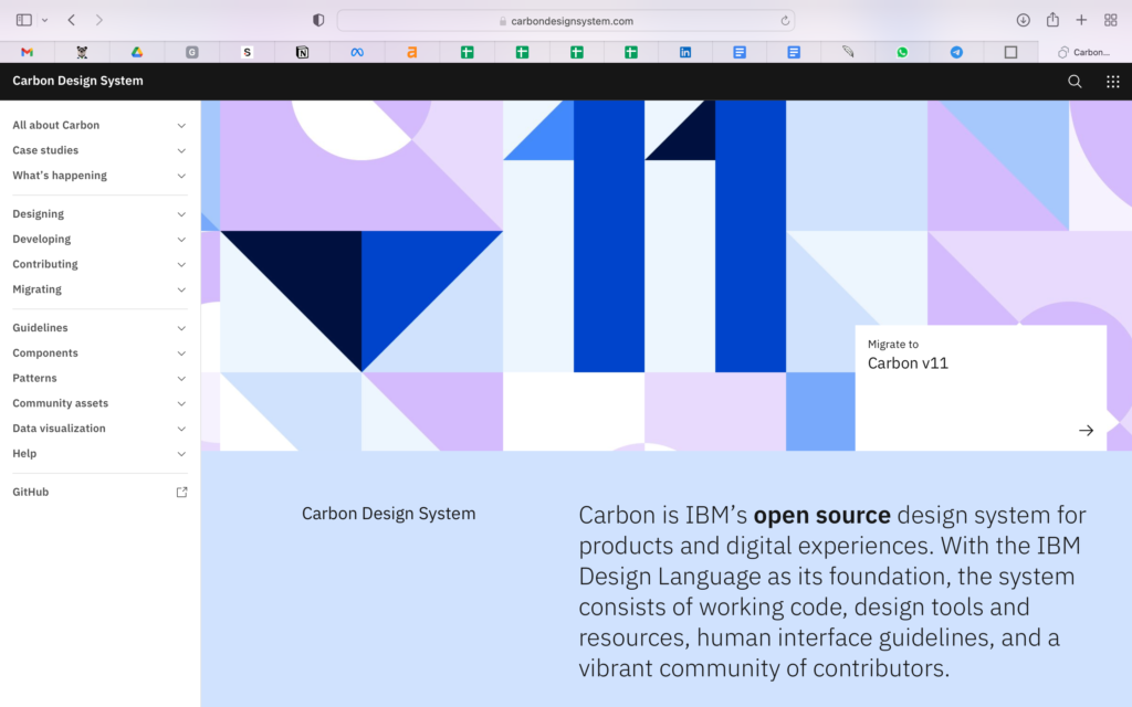 IBM open source design system for products and digital experiences