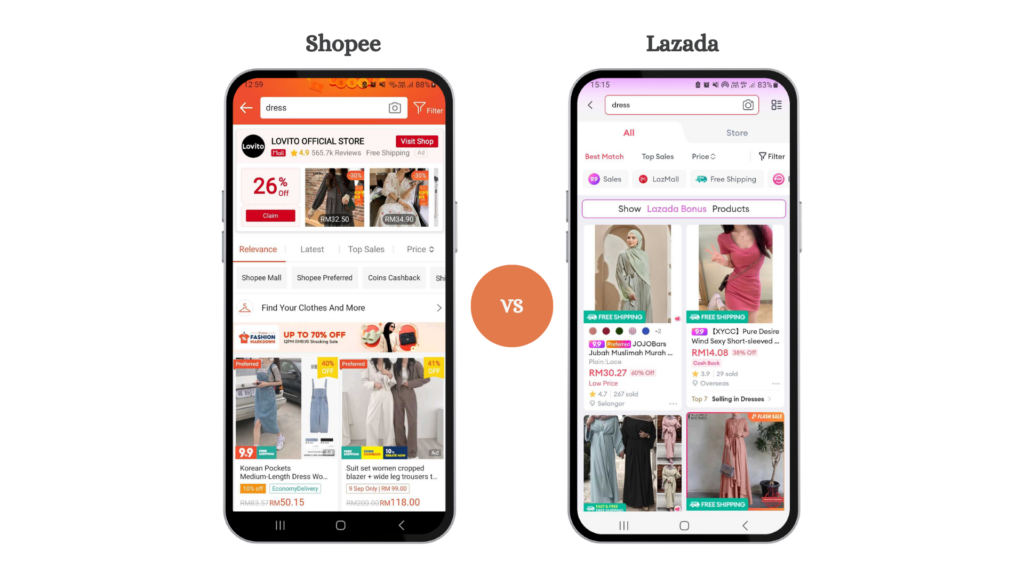 Cheaper Online Shop: Shopee Review (vs. Lazada)